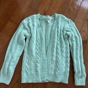 Cat & Jack mint girls 14 cardigan
